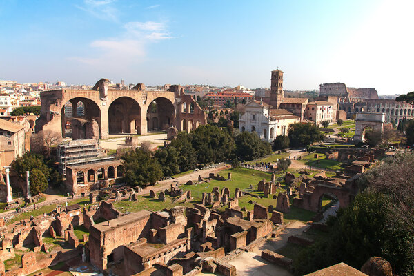Ruins of the forum