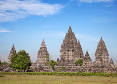 Hindu temple Prambanan clipart