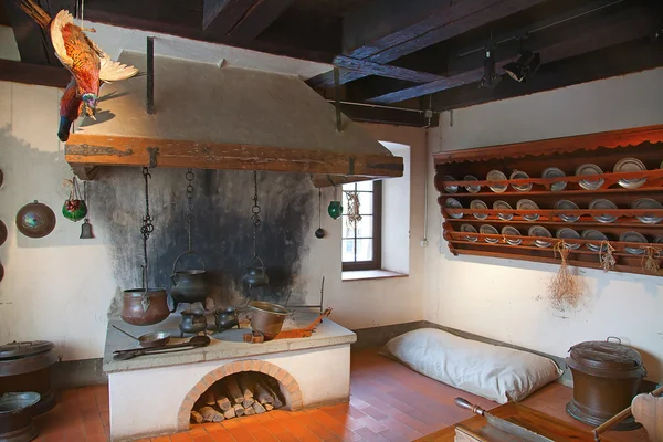 Starobylé kuchyně — Stock fotografie