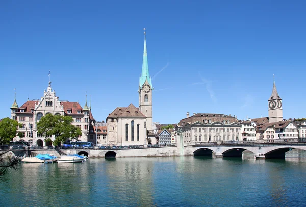 Zurich in summer — Stock Photo, Image