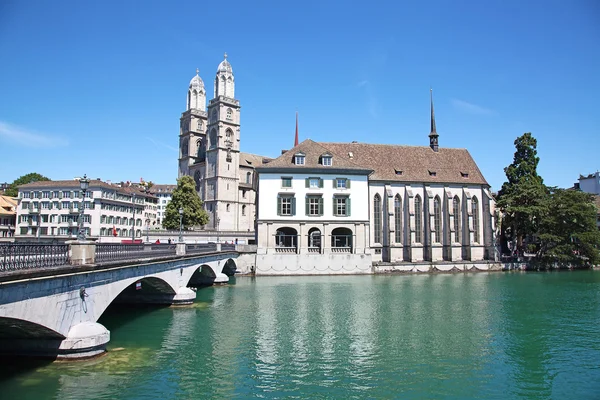 Zurich in summer — Stock Photo, Image