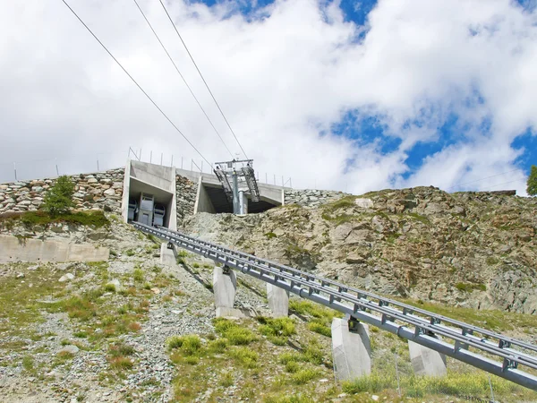 Cable car station — Stock Photo, Image