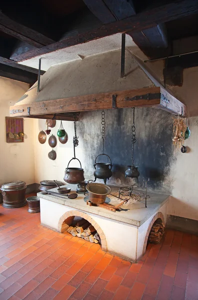 Antigua cocina — Foto de Stock