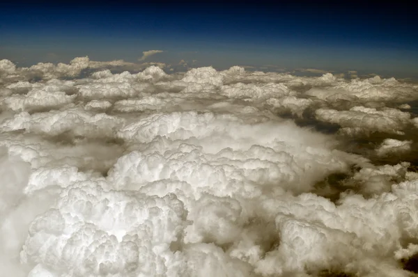 Ariel Vista Nuvem — Fotografia de Stock