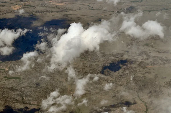 アリエル山雲ビュー — ストック写真