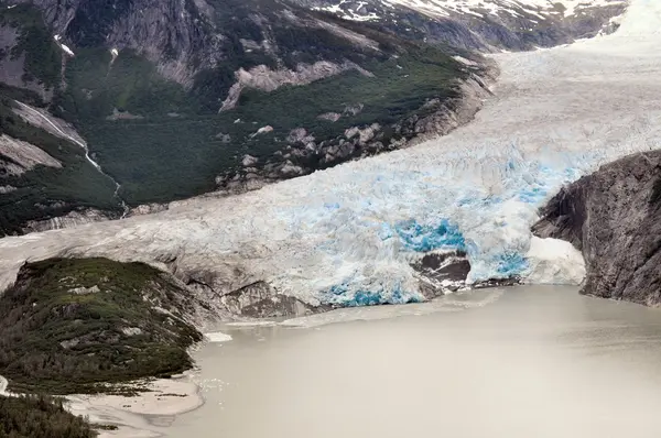 阿拉斯加冰川 — 图库照片