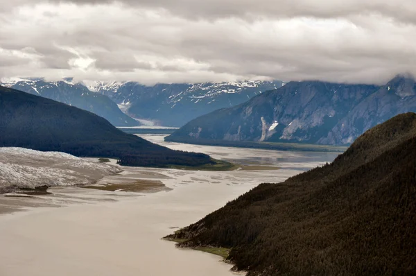 Alaskan-Gletscher — Stockfoto