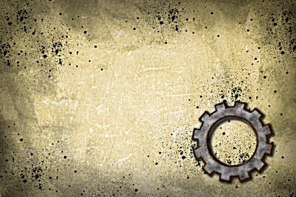 Rusty gear wheel — Stock Photo, Image