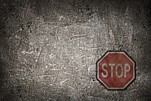 Stoppskylt — Stockfoto