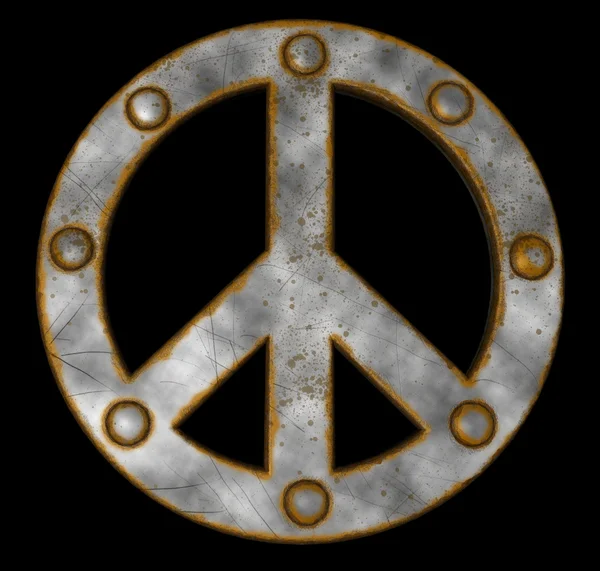 Símbolo pacífico — Fotografia de Stock