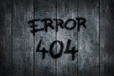 Error 404 clipart