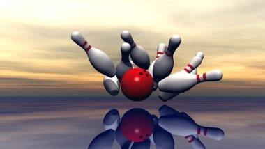 Bowling clipart