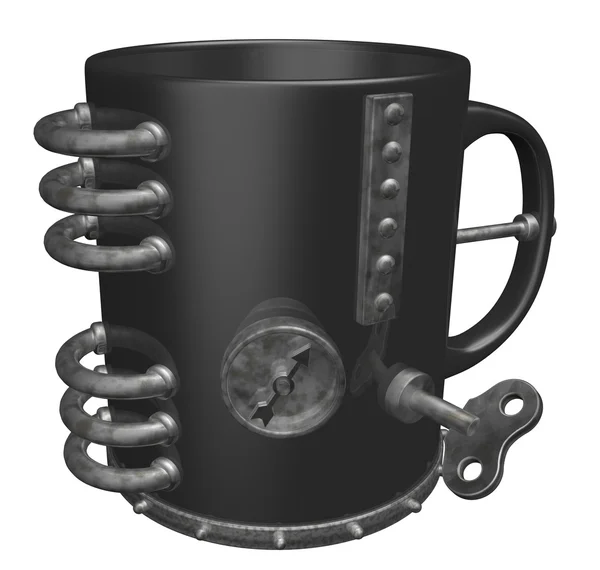 Metal Mug — Stock Photo, Image