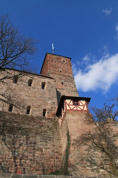 Heidenturm margarethenturm Norimberk hrad — Stock fotografie