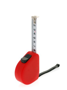 Tape measure isolated from white clipart