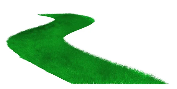 Травяная лужайка — стоковое фото
