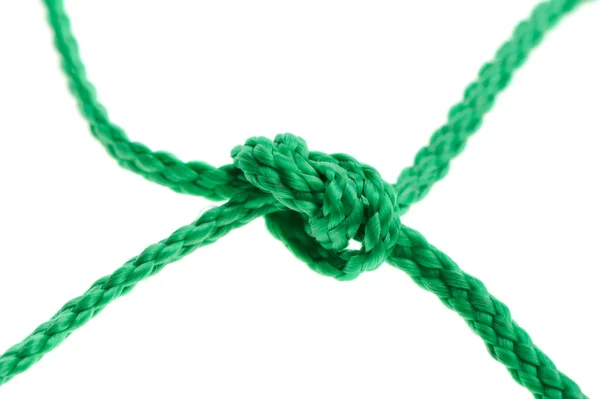 Knot on a cord — Stock Photo, Image