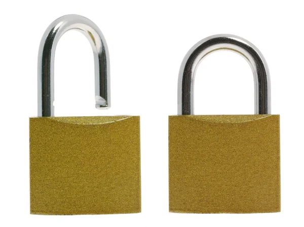 Lock open and close — Stock Photo, Image