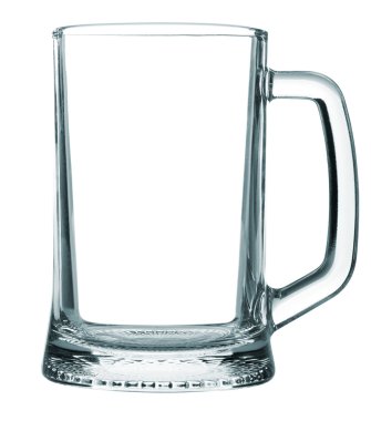 Glass for beer clipart