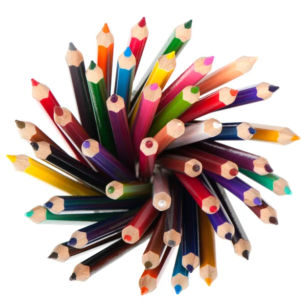 stock image Set of color pencils