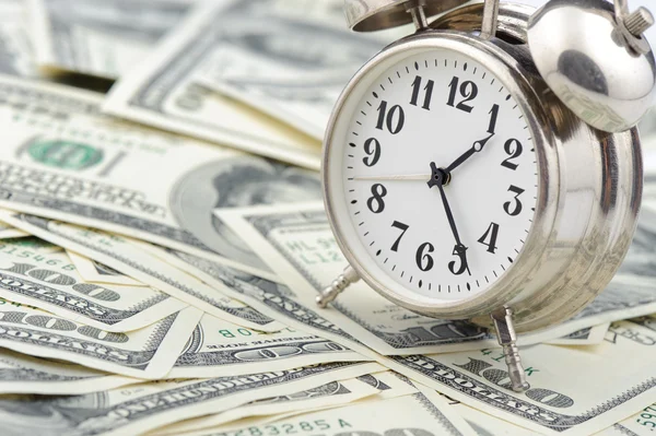 Czas - pieniądze. Koncepcja Biznesowa. — Zdjęcie stockowe