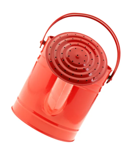 赤の水まき缶 — ストック写真