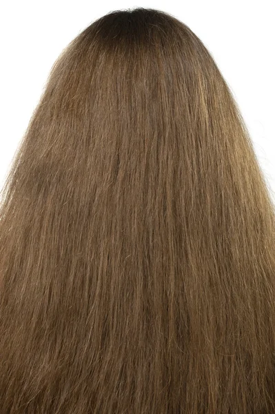 Ženské vlasy zblízka — Stock fotografie