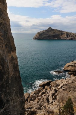 dağlar ve deniz