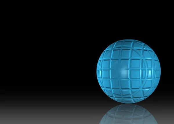 3D сфера — стоковое фото