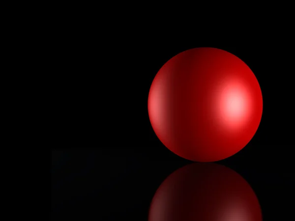 3 d の blu 球 — ストック写真