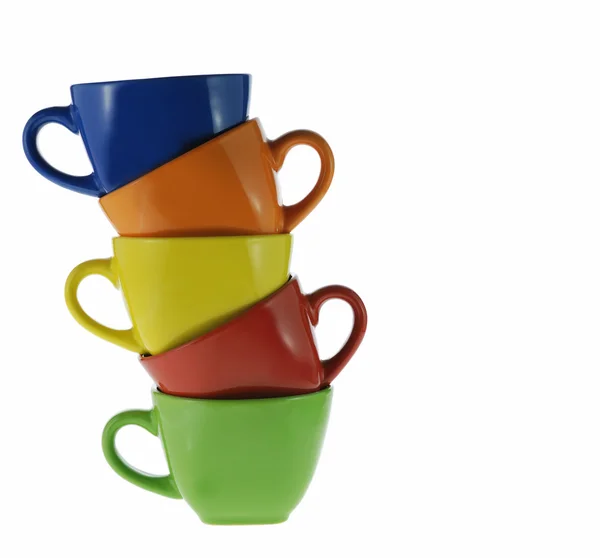 Abstraktní barvy poháry — Stock fotografie