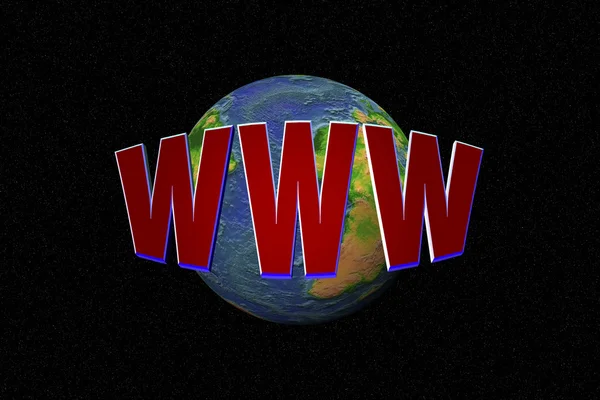 惑星・ Www — ストック写真
