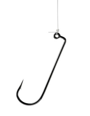 Big fishing hook clipart