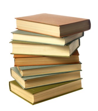 Books isolated clipart