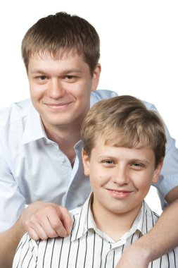 Two brothers clipart