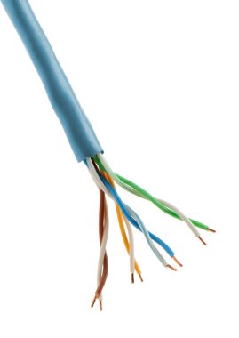 Cable twisted pair clipart