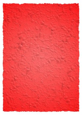 Buruşuk kağıt (kırmızı)