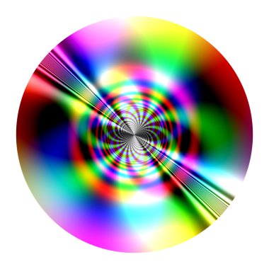 Disk - fractal clipart