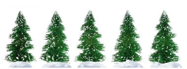 Fur-tree and snow clipart