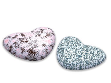 Heart marble clipart