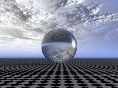 Reflecting sphere clipart