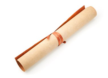 Parchment roll clipart