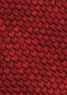 Snakes texture red clipart