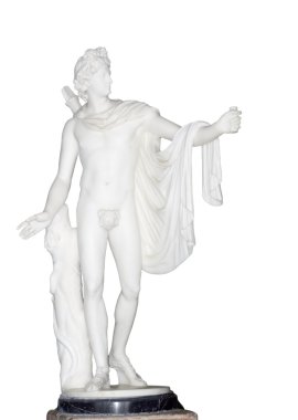 Statue Apollo clipart