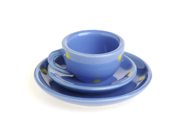 Blue cups — Stock Photo, Image