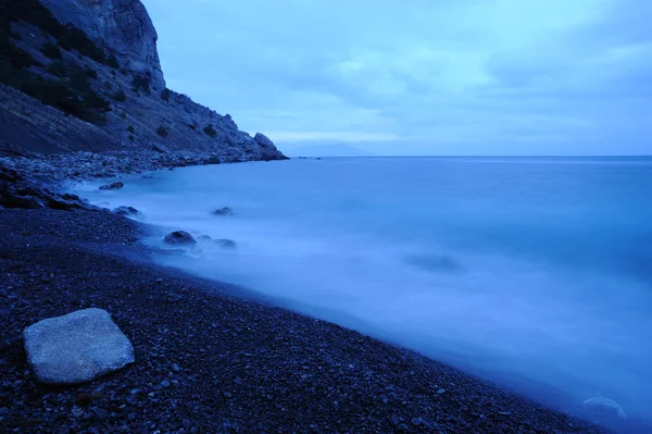Gece deniz — Stok fotoğraf
