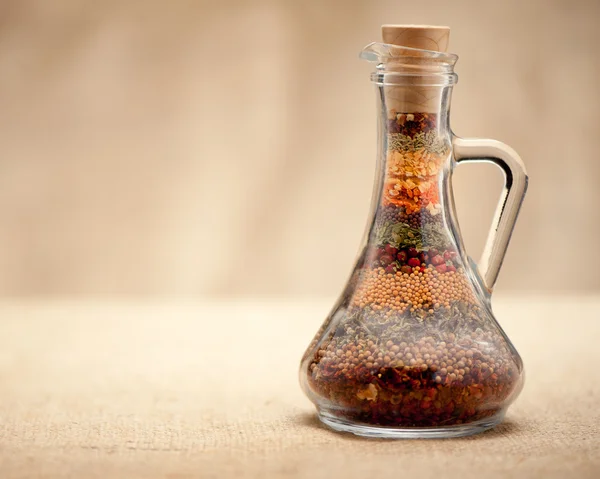 Bottle of spices — Stock Photo, Image
