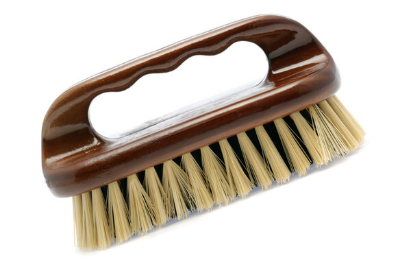 Brush for cleaning white isollated