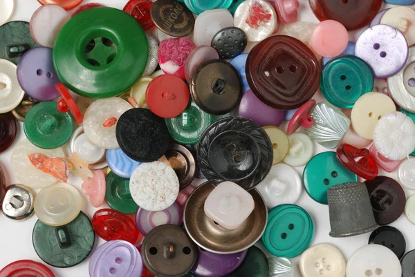 Кнопки для одежды — стоковое фото