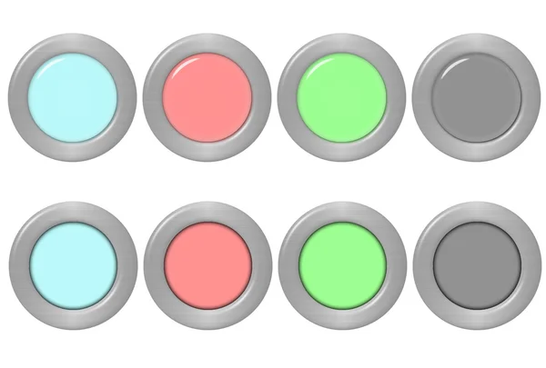 Buttons on off — Stock Photo, Image